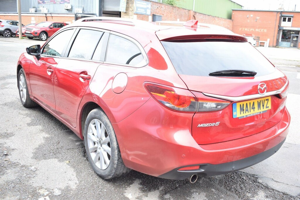 Mazda 6 2.2 Skyactiv-d Se-l Nav Tourer Euro 6 Ss MA14WVZ Red #5