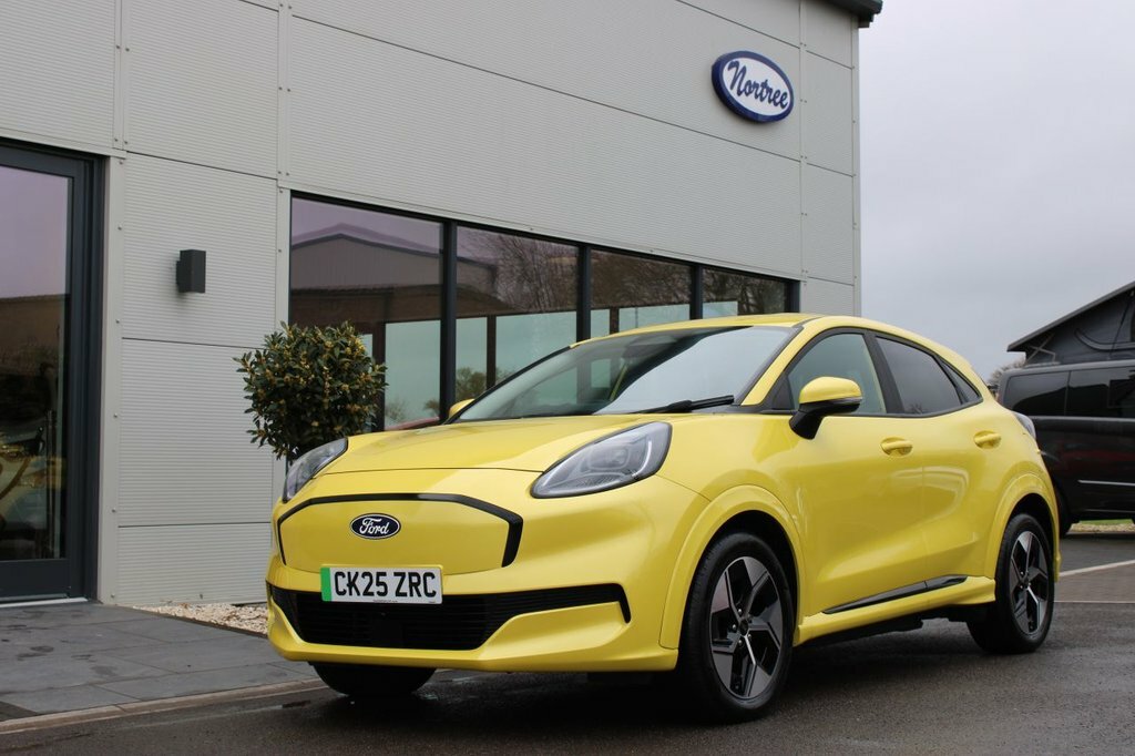 Ford Puma Suv Yellow
