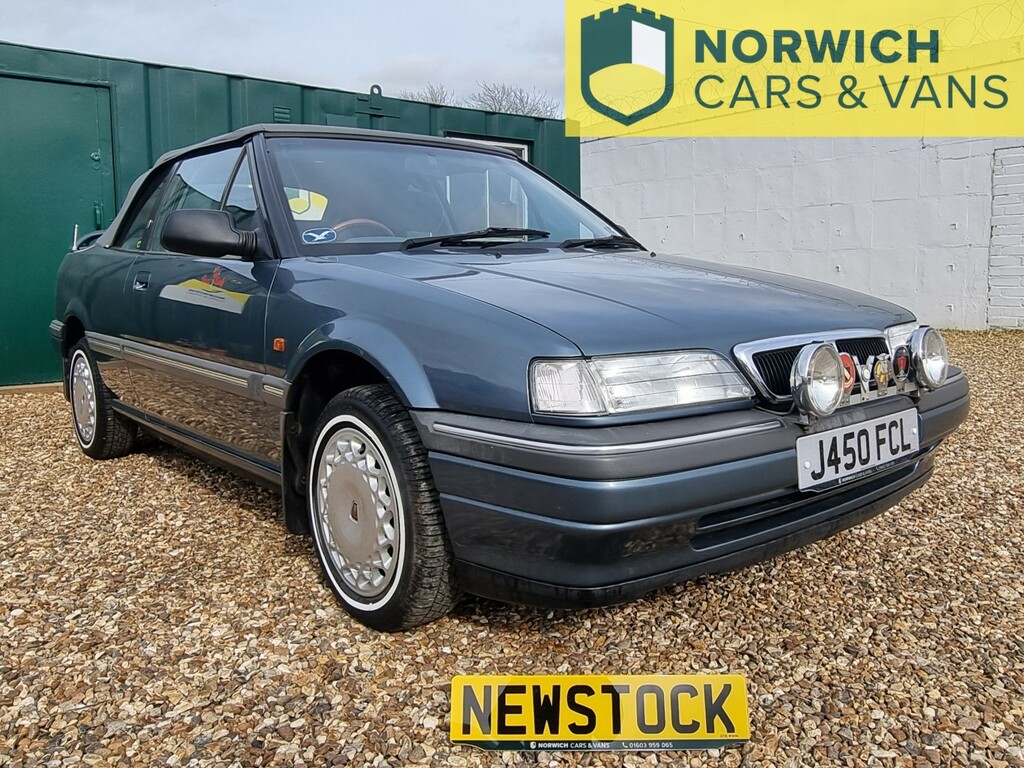 Rover 200 1.4 1992 J450FCL Blue