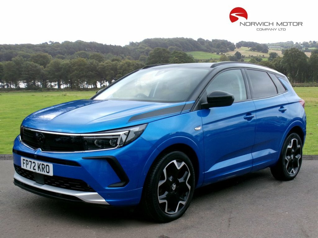 Vauxhall Grandland 1.5L Ultimate FP72KRO Blue #4
