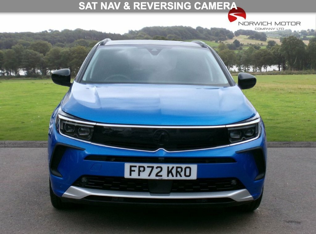Vauxhall Grandland 1.5L Ultimate FP72KRO Blue #3