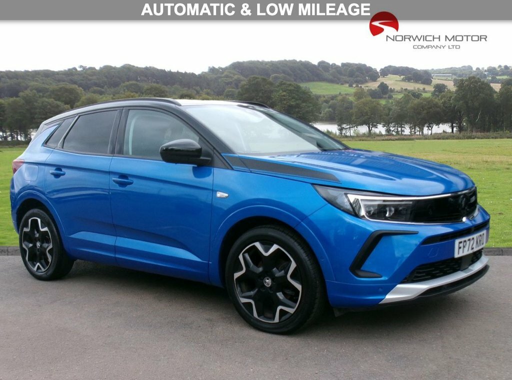 Vauxhall Grandland 1.5L Ultimate FP72KRO Blue #2