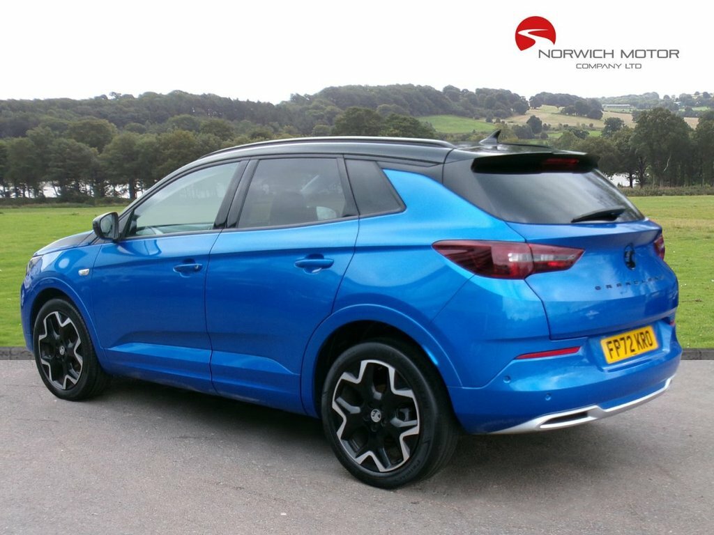 Vauxhall Grandland 1.5L Ultimate FP72KRO Blue #5