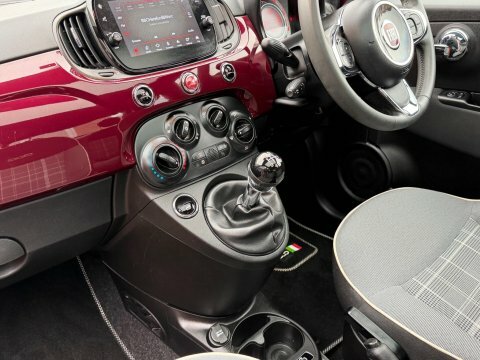 Fiat 500 1.0 Mhev Lounge WN21UOM Red #6