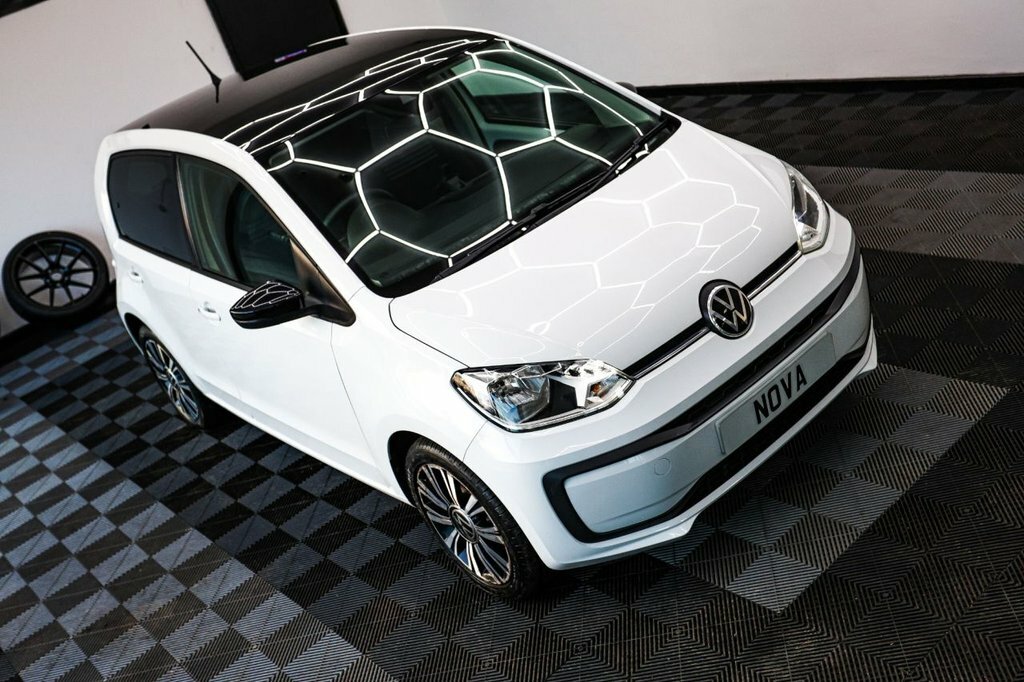 Volkswagen Up Hatchback ND21BXV White #3