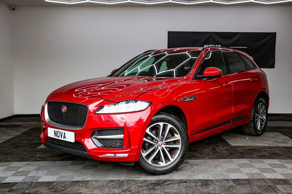 Jaguar F-Pace 2L R-sport SL70AAK Red #2