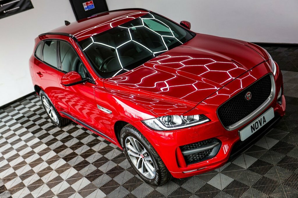 Jaguar F-Pace 2L R-sport SL70AAK Red #4
