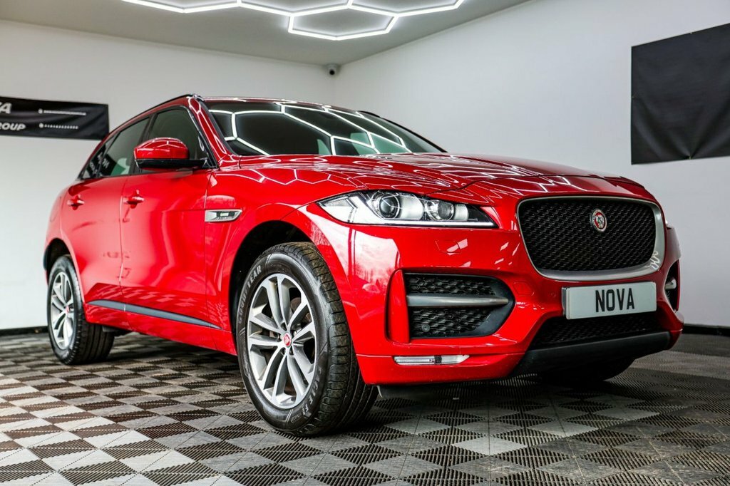 Jaguar F-Pace 2L R-sport SL70AAK Red #3
