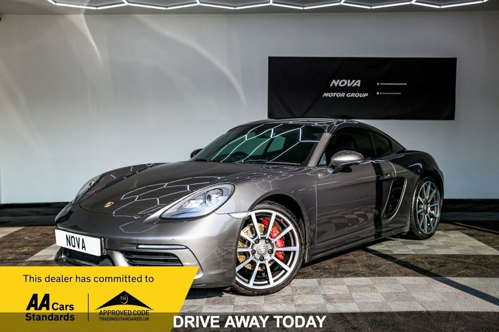 Porsche 718 Cayman 2.5L S Grey