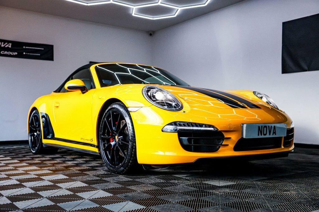 Porsche 911 3.8L 991 Carrera 4S Yellow #3