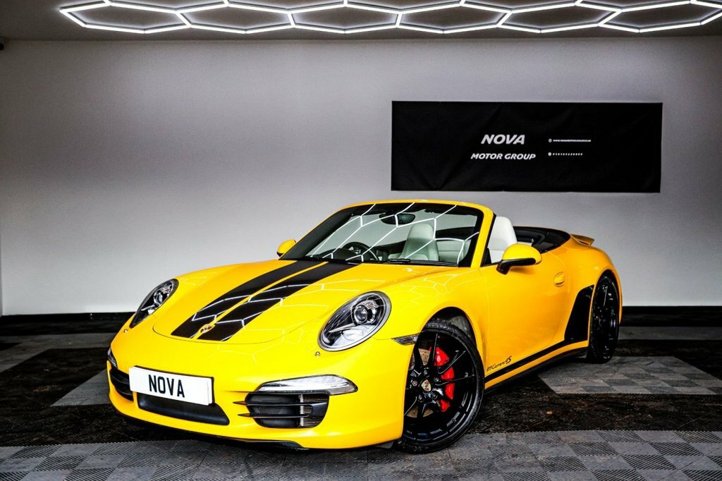Porsche 911 3.8L 991 Carrera 4S Yellow #2