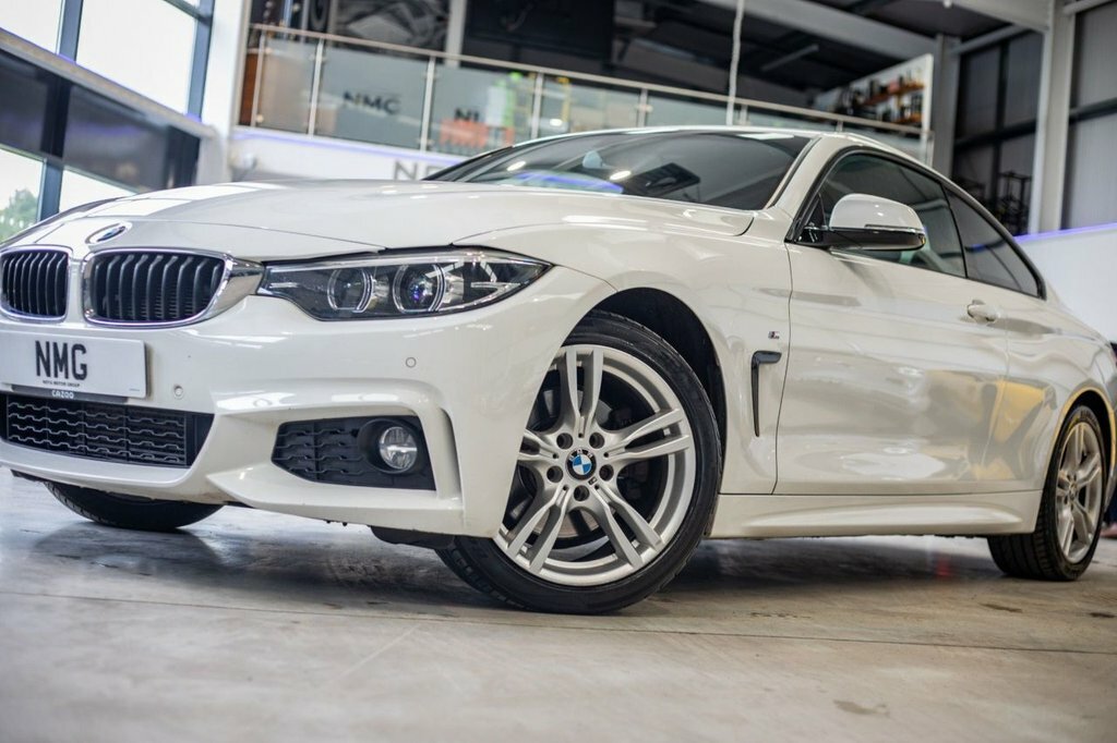 BMW 4 Series Gran Coupe 3L M Sport KT68MVJ White #5