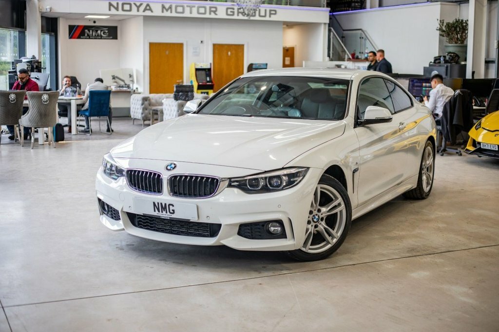BMW 4 Series Gran Coupe 3L M Sport KT68MVJ White #4