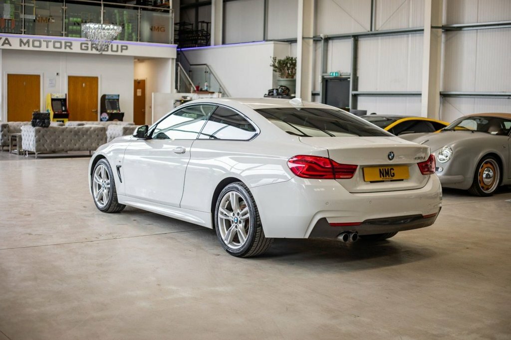 BMW 4 Series Gran Coupe 3L M Sport KT68MVJ White #3