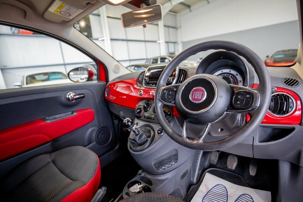 Fiat 500 1.2L Pop Star Red
