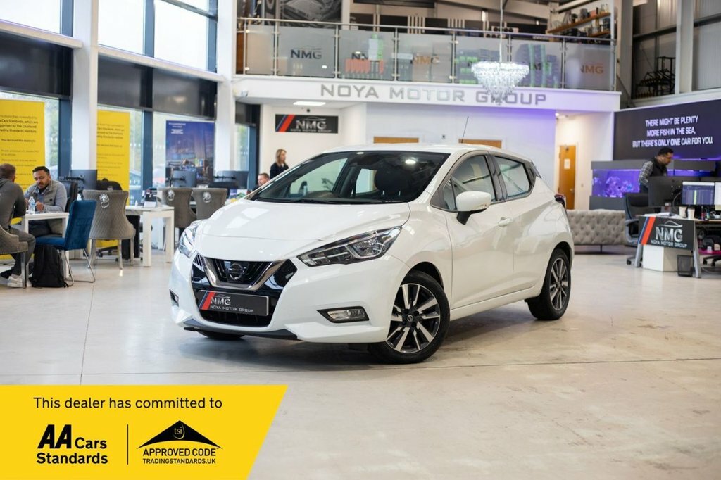 Nissan Micra 1L Acenta White