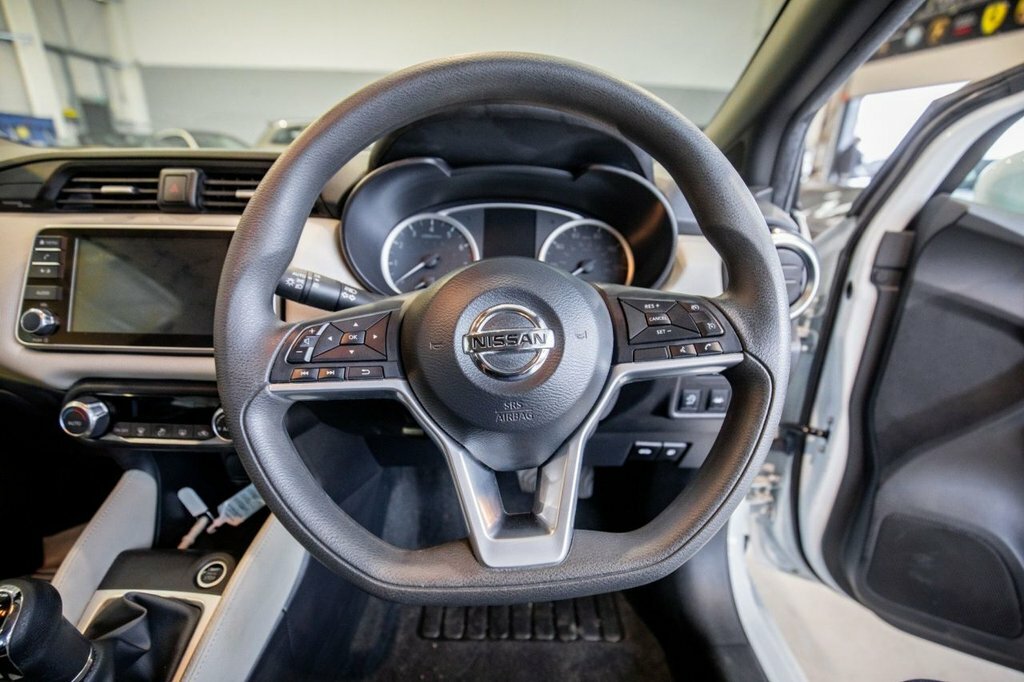 Nissan Micra 1L Acenta KM69XOR White #2