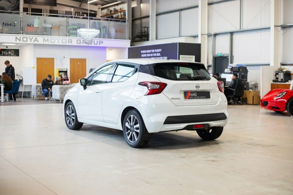 Nissan Micra 1L Acenta KM69XOR White #4
