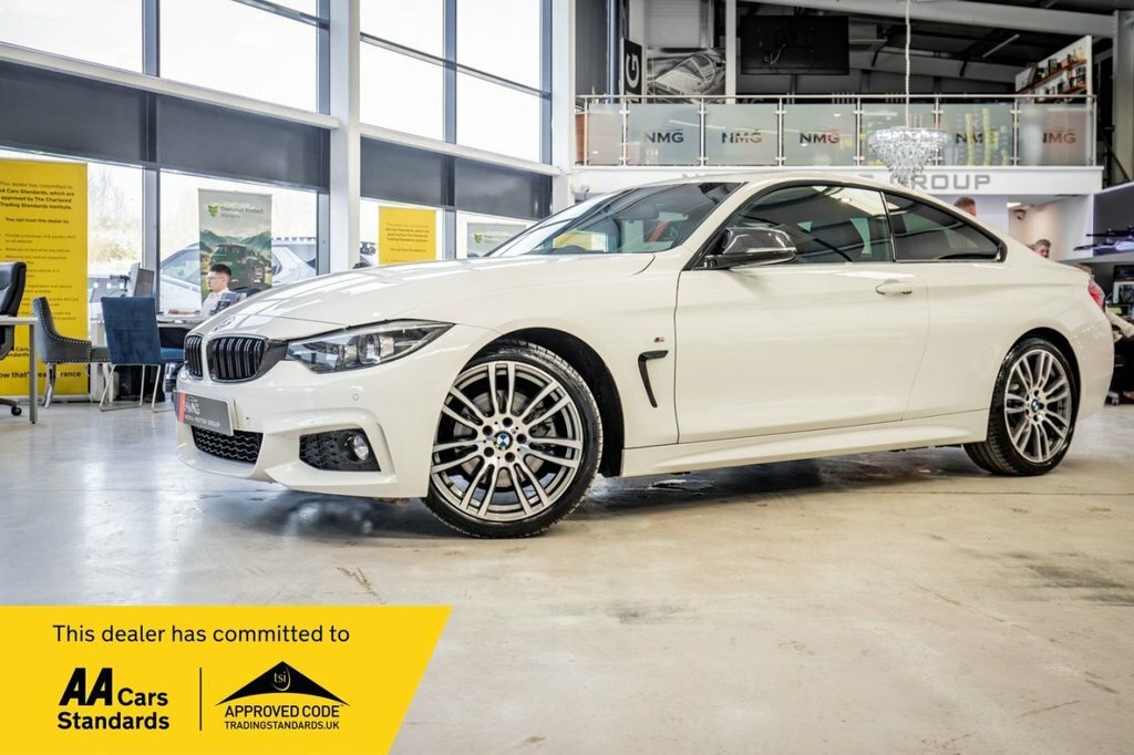 BMW 4 Series Gran Coupe 2L M Sport White