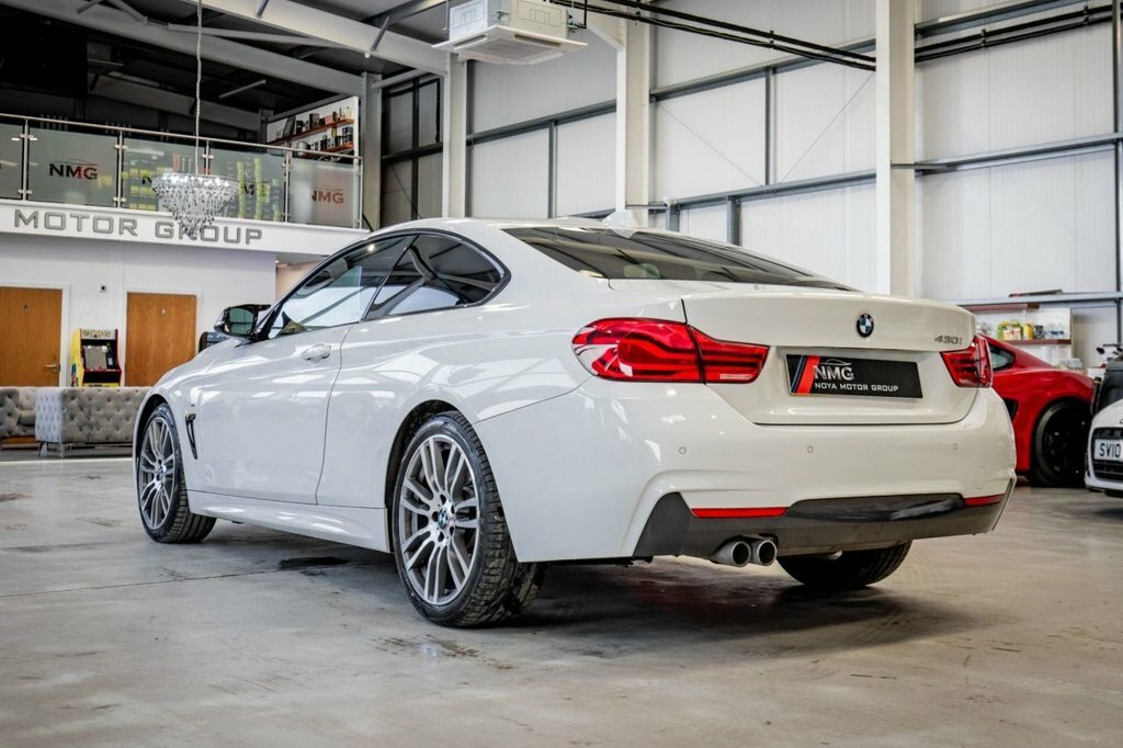 BMW 4 Series Gran Coupe 2L M Sport White #4