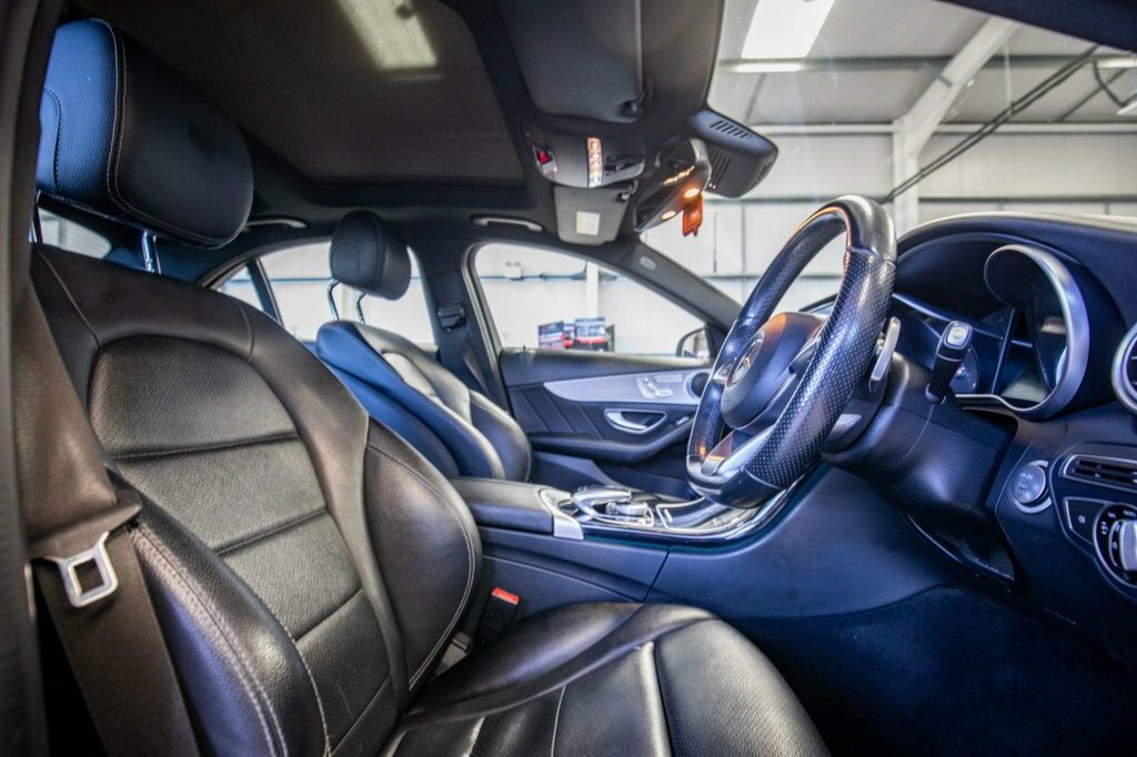 Mercedes-Benz C Class 2.1L Amg Line DA17ZSG Silver #3