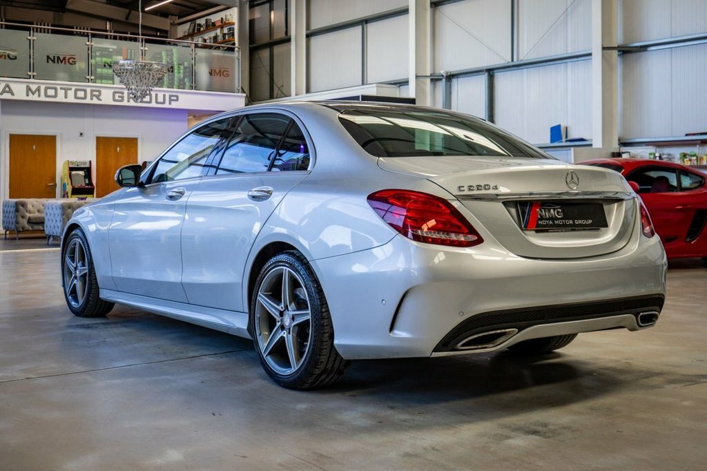 Mercedes-Benz C Class 2.1L Amg Line DA17ZSG Silver #4