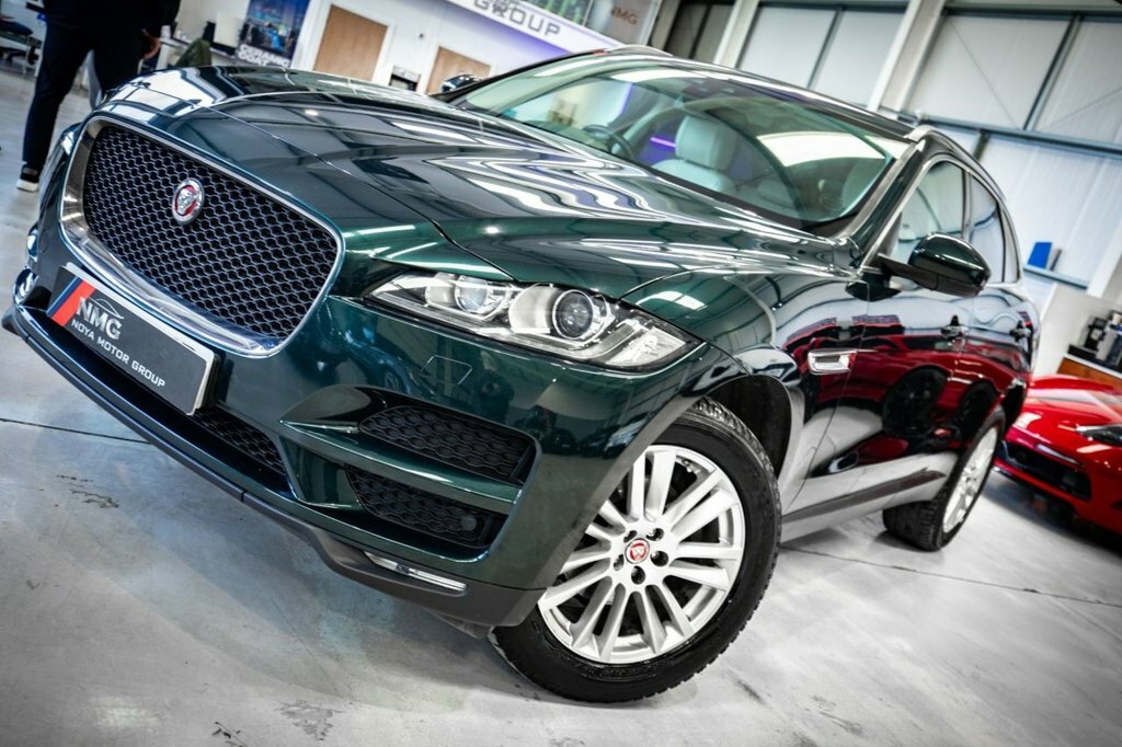 Jaguar F-Pace 2L Portfolio OY67YMR Green #6