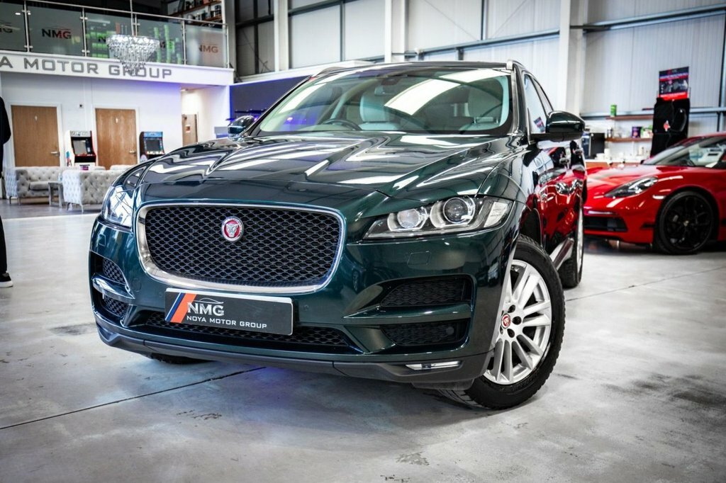 Jaguar F-Pace 2L Portfolio OY67YMR Green #5