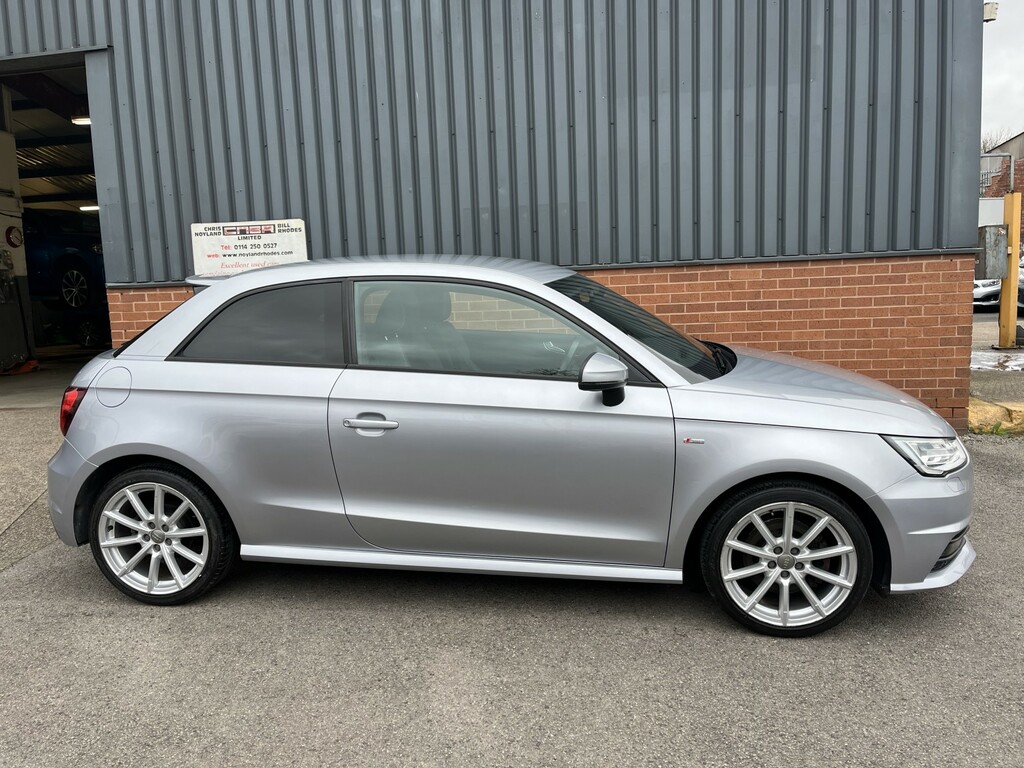 Audi A1 1.4 Tfsi S Line 2018 YM18OUO Silver #2