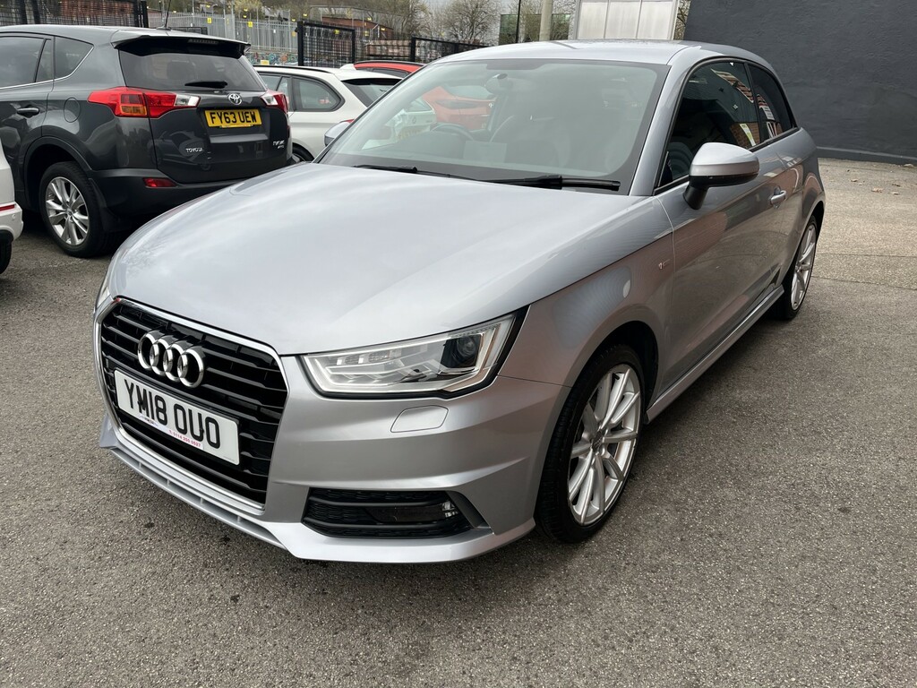 Audi A1 1.4 Tfsi S Line 2018 YM18OUO Silver #6