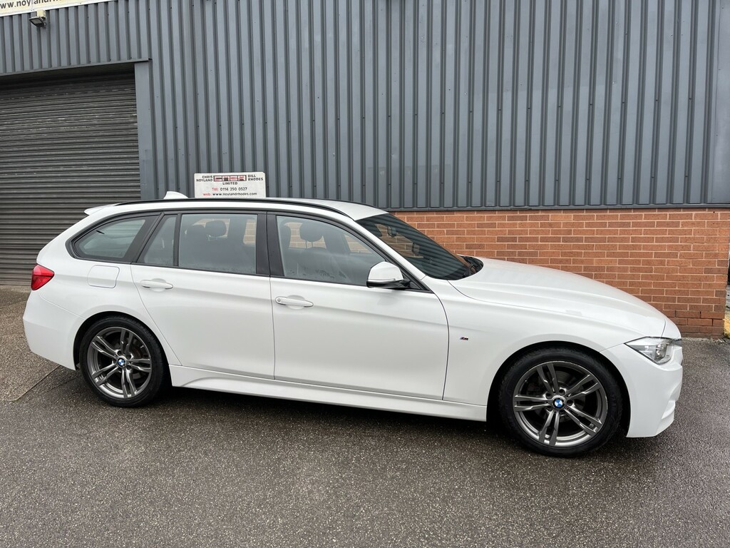 BMW 3 Series 2.0 320D M Sport Touring 2017 FL67OET White #2