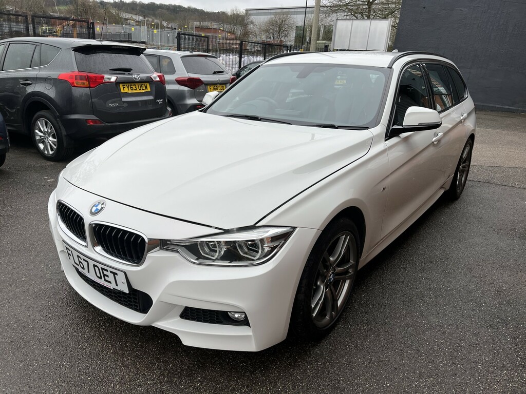 BMW 3 Series 2.0 320D M Sport Touring 2017 FL67OET White #6