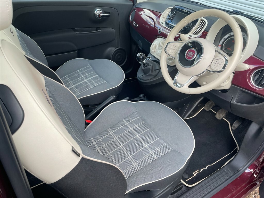 Fiat 500 Twinair Lounge Red #5