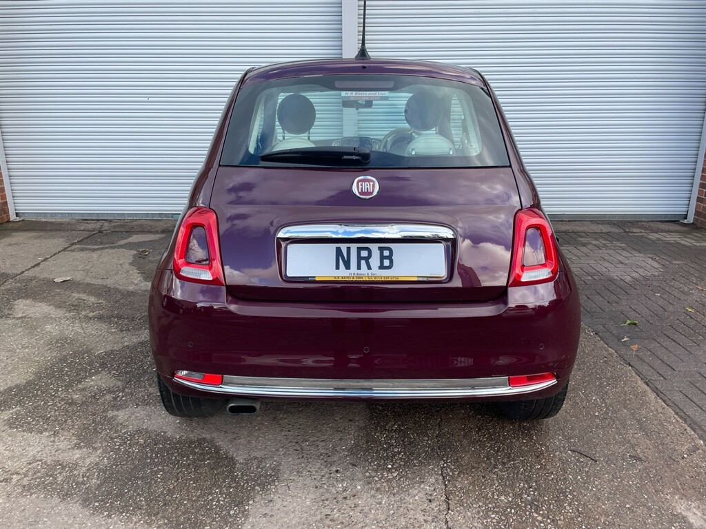 Fiat 500 Twinair Lounge Red #4