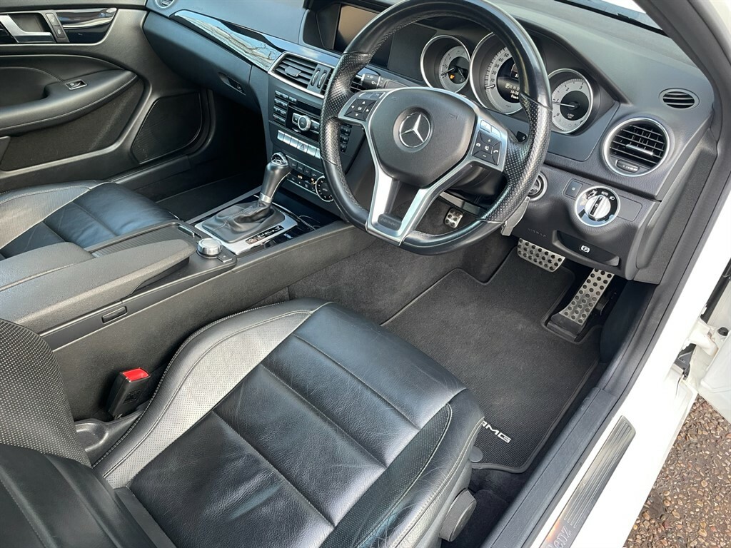 Mercedes-Benz C Class C220 Cdi Blueefficiency Sport White #5