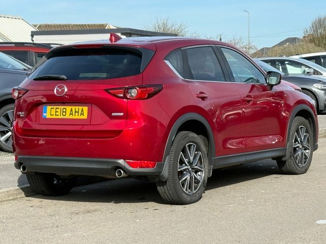 Mazda CX-5 Skyactiv-d Sport Nav Suv CE18AHA Red #3