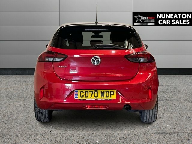 Vauxhall Corsa 1.2 Turbo Elite Nav Premium Hatchback A GD70WDP Red #4