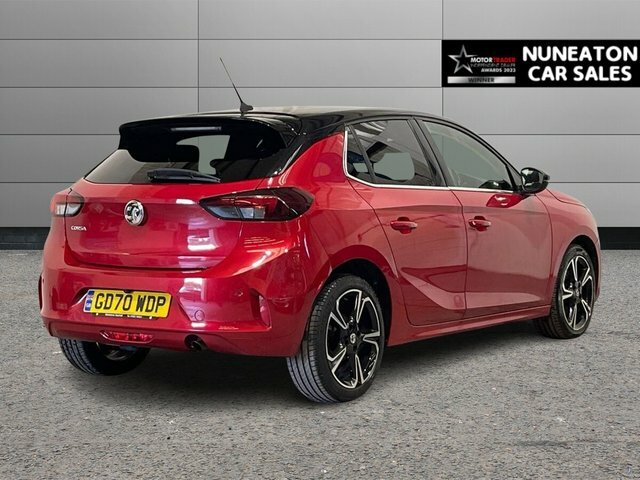 Vauxhall Corsa 1.2 Turbo Elite Nav Premium Hatchback A GD70WDP Red #3