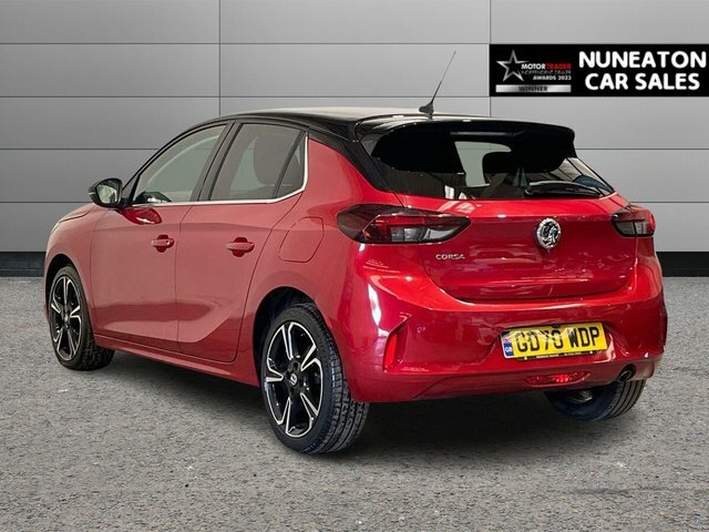 Vauxhall Corsa 1.2 Turbo Elite Nav Premium Hatchback A GD70WDP Red #5