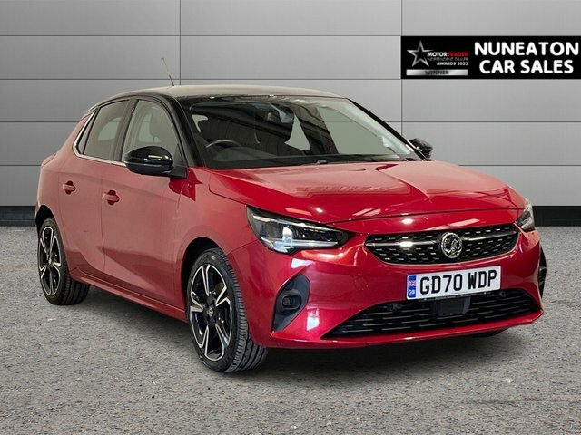 Vauxhall Corsa 1.2 Turbo Elite Nav Premium Hatchback A Red