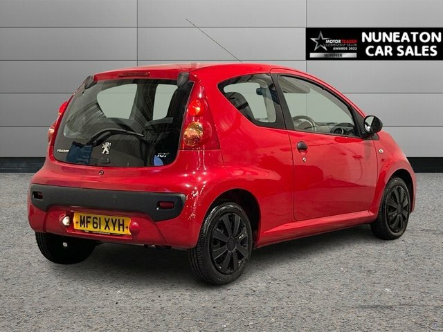 Peugeot 107 1.0 12V Urban Lite Hatchback Eur MF61XYH Red #3