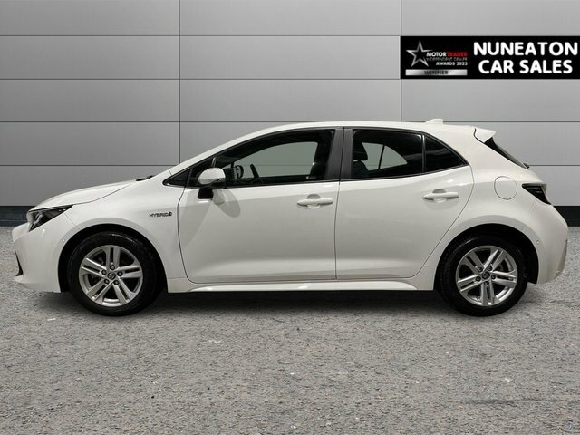 Toyota Corolla 1.8 Vvt-h Gpf Icon Tech Hatchback Hybri LL71KXX White #6