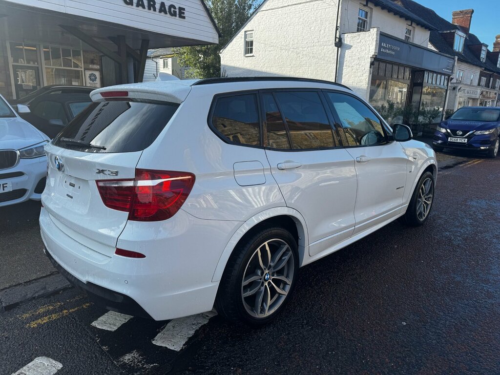 BMW X3 2.0 20D M Sport Suv Xdrive Euro 6 VE64FBZ White #5