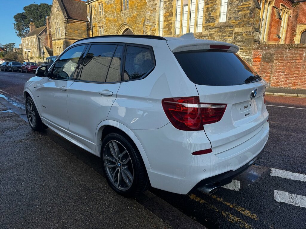 BMW X3 2.0 20D M Sport Suv Xdrive Euro 6 VE64FBZ White #4