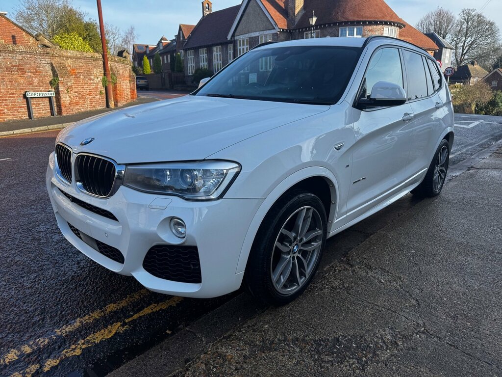 BMW X3 2.0 20D M Sport Suv Xdrive Euro 6 VE64FBZ White #3