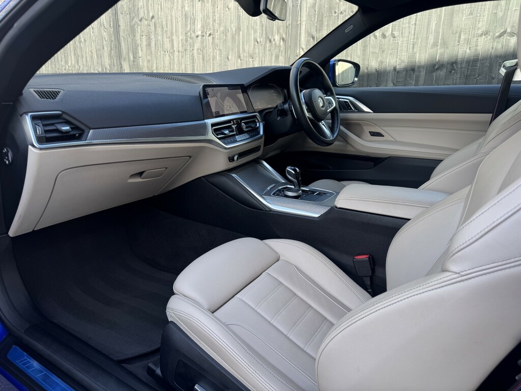 BMW 4 Series Gran Coupe Coupe 2.0 420D Xdrive M Sport Coupe 202121 Blue #3