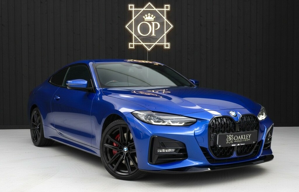 BMW 4 Series Gran Coupe Coupe 2.0 420D Xdrive M Sport Coupe 202121 Blue