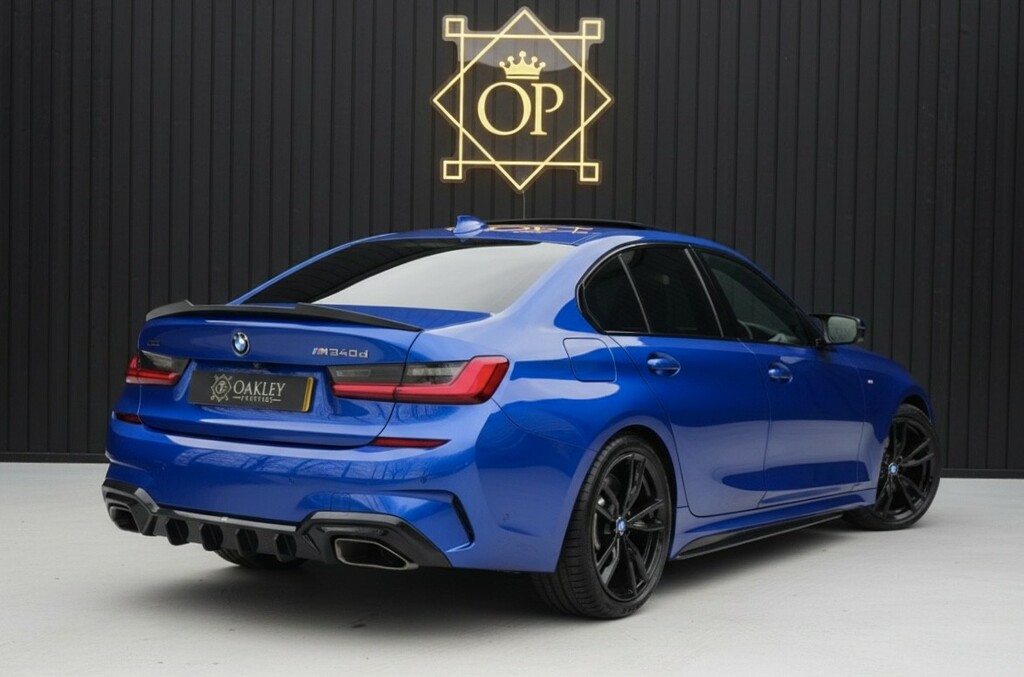 BMW 3 Series Saloon 3.0 M340d Xdrive Saloon 202070 Blue #6