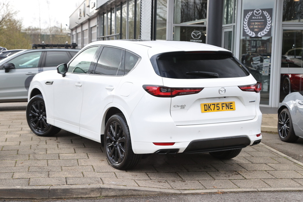 Mazda CX-60 2.5 Phev Homura Plus DK75FNE White #3