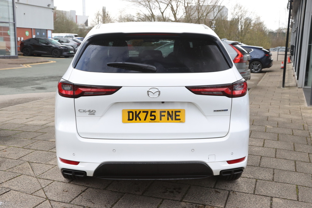 Mazda CX-60 2.5 Phev Homura Plus DK75FNE White #4